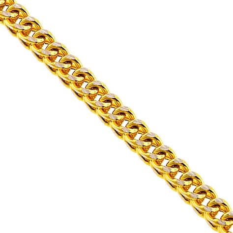 diamond franco|14k diamond cut franco chain.